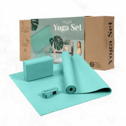 Kit Principiantes Yoga verde. Myca