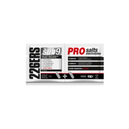 SUB9 PRO SALTS ELECTROLYTES Cafeina 226ERS