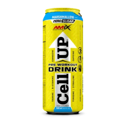Pre-entreno CellUp Energy Drink 500ml Malvavisco Amix Pro®