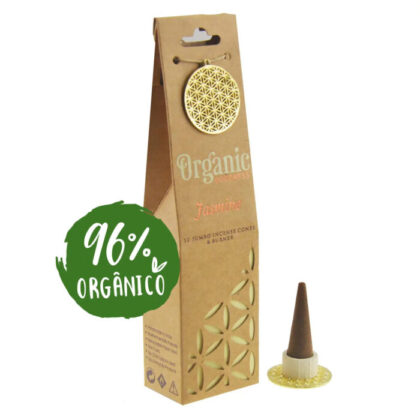 Incienso Cónico Orgánico Jazmín. Esotérica Arte