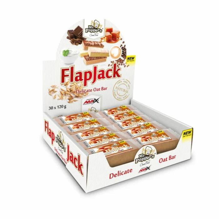 FLAPJACK OAT BAR 120GR AMIX CHOCOLATE - Imagen 2