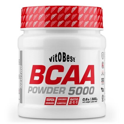 BCAA 5000 Polvo Sabor Neutro 300g VITOBEST