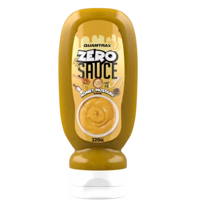 Zero sauce mostaza y miel 320ml QUAMTRAX
