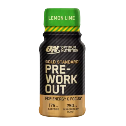 PRE WORK ENERGY SHOT 60 GR LIMA LIMON OPTIMUM NUTRITION