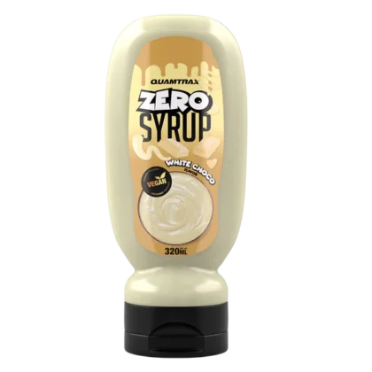 Zero syrup 330ml WHITE CHOCO QUAMTRAX
