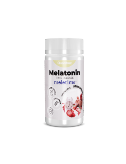 Melatonin Time Release 90 Tabletas Fresa - Quamtrax