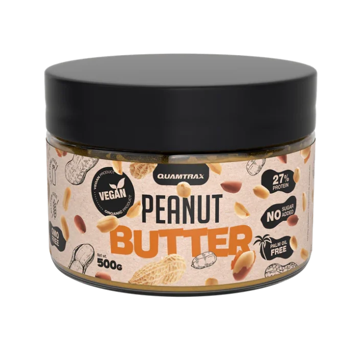 Crema de cacahuete 500g QUAMTRAX