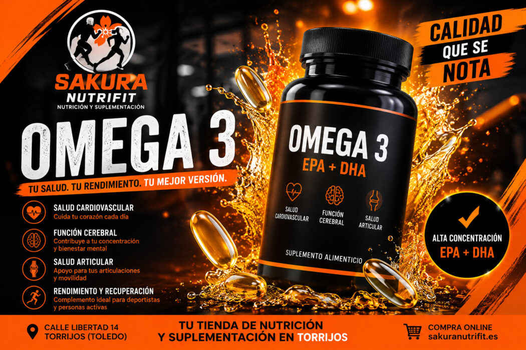 Omega 3: beneficios, para qué sirve y dónde comprar Omega 3 de calidad en Torrijos (Toledo)