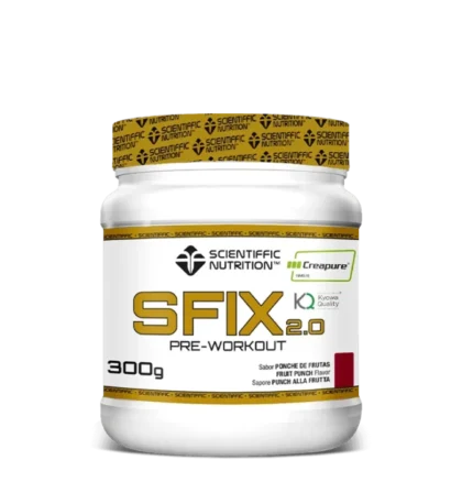 Sfix 2.0 Pre-Workout (300 Gramos) Ponche de Frutas SCIENTIFFIC NUTRITION